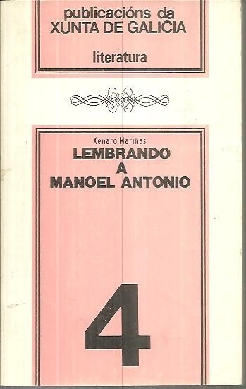LEMBRANDO A MANOEL ANTONIO.