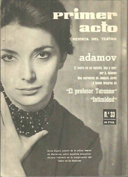 PRIMER ACTO. NUM. 33.