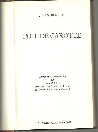 POIL DE CAROTTE.