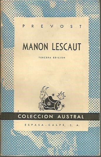 MANON LESCAUT.