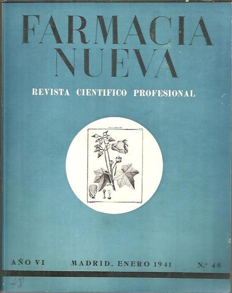 FARMACIA NUEVA. AÑO VI. N. 48.