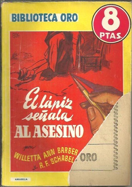 EL LAPIZ SEÑALA AL ASESINO.