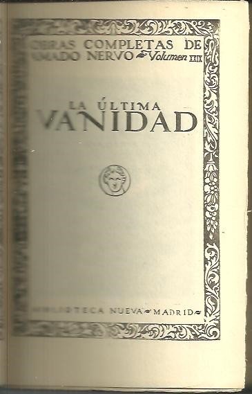 LA ULTIMA NOVEDAD.
