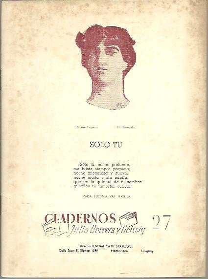 CUADERNOS. JULIO HERRERA Y REISSIG. NUM. 27.