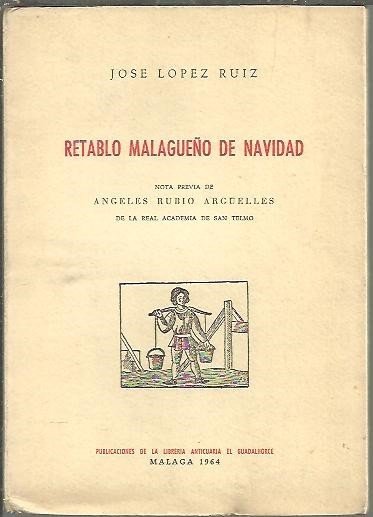 RETABLO MALAGUEÑO DE NAVIDAD.