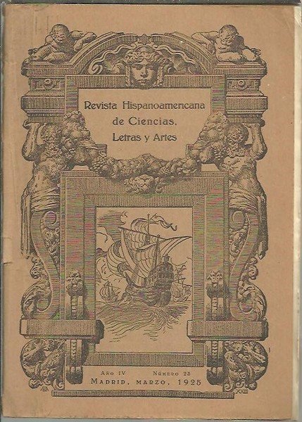 REVISTA HISPANOAMERICANA DE CIENCIAS, LETRAS Y ARTES. N. 23.
