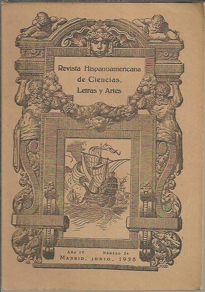 REVISTA HISPANOAMERICANA DE CIENCIAS, LETRAS Y ARTES. N. 26.