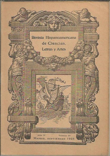 REVISTA HISPANOAMERICANA DE CIENCIAS, LETRAS Y ARTES. N. 29.