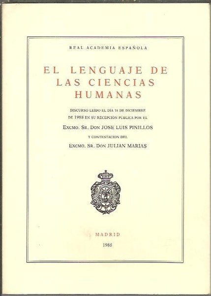 EL LENGUAJE DE LAS CIENCIAS HUMANAS.