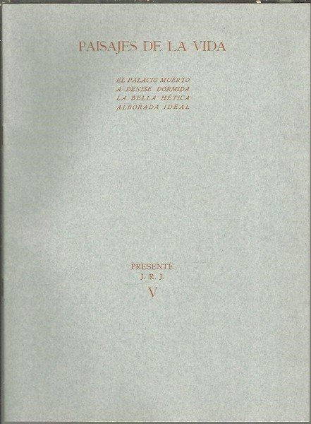 PASAJES DE LA VIDA. EL PALACIO MUERTO. LA BELLA HETICA. …