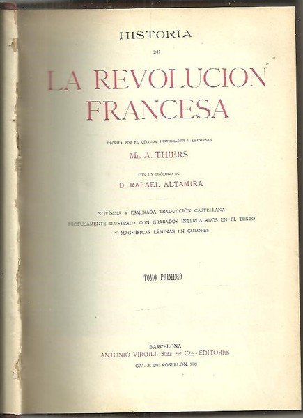 HISTORIA DE LA REVOLUCION FRANCESA.