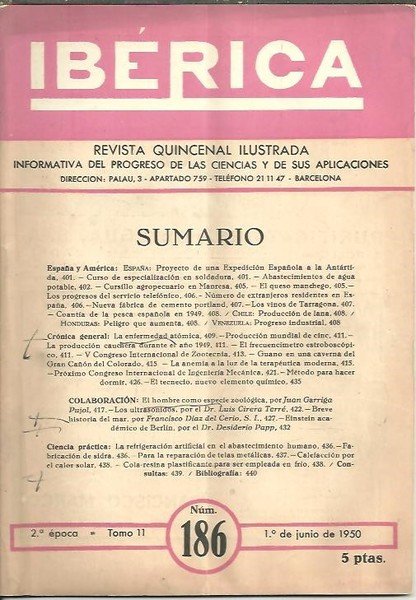 IBERICA. N. 186.