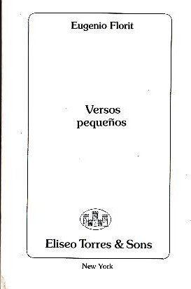 VERSOS PEQUEÑOS.