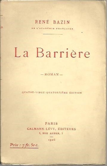LA BARRIERE.