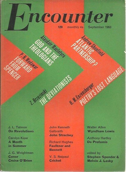 ENCOUNTER. VOL. XXI. N. 3.