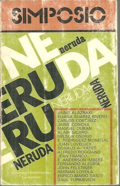 SIMPOSIO PABLO NERUDA. ACTAS.