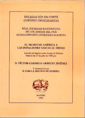 EL MUSEO DE AMERICA Y LAS DONACIONES VASCAS AL MISMO.