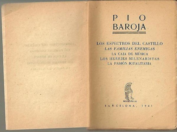 LOS ESPECTROS DEL CASTILLO. LAS FAMILIAS ENEMIGAS. LA CAJA DE …