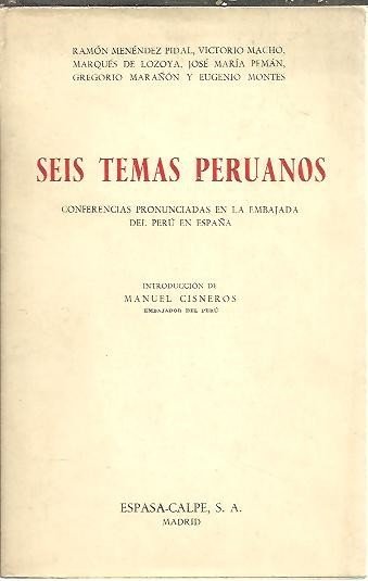 SEIS TEMAS PERUANOS.