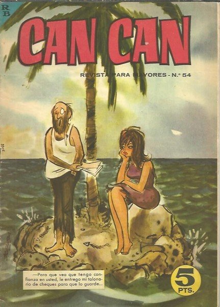 CAN CAN. REVISTA PARA MAYORES. N. 54.