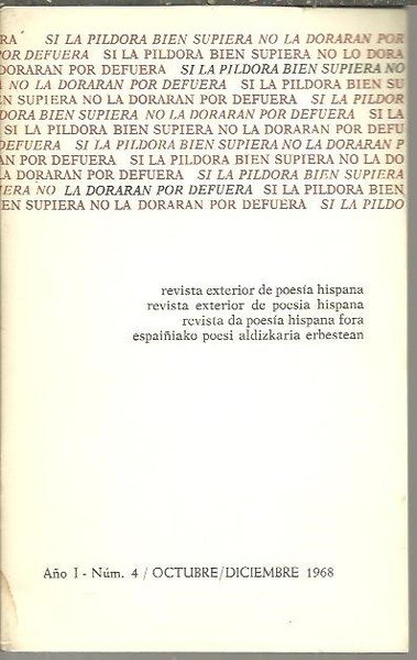 SI LA PILDORA BIEN SUPIERA NO LA DORARAN POR DEFUERA. …