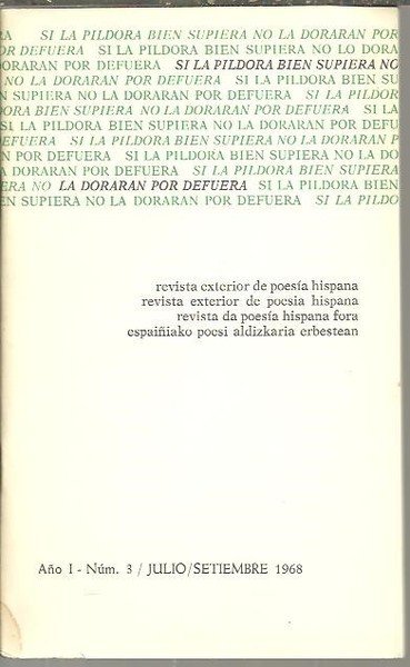 SI LA PILDORA BIEN SUPIERA NO LA DORARAN POR DEFUERA. …