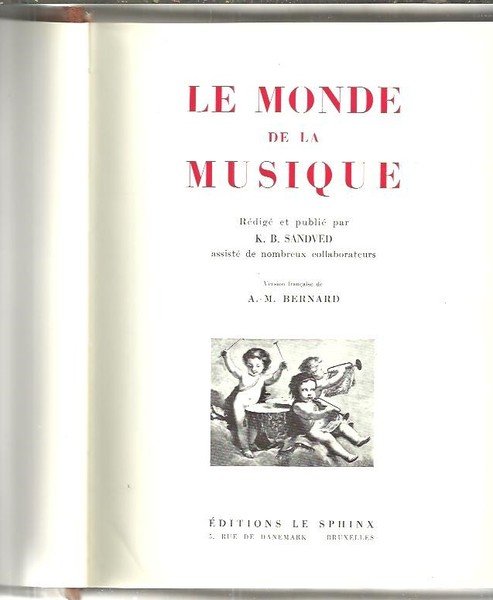LE MONDE DE LA MUSIQUE.