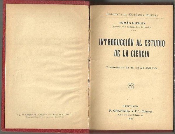 INTRODUCCION AL ESTUDIO DE LA CIENCIA.