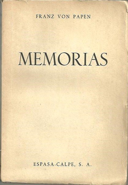 MEMORIAS.