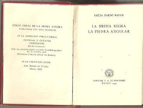 LA SIRENA NEGRA. LA PIEDRA ANGULAR.