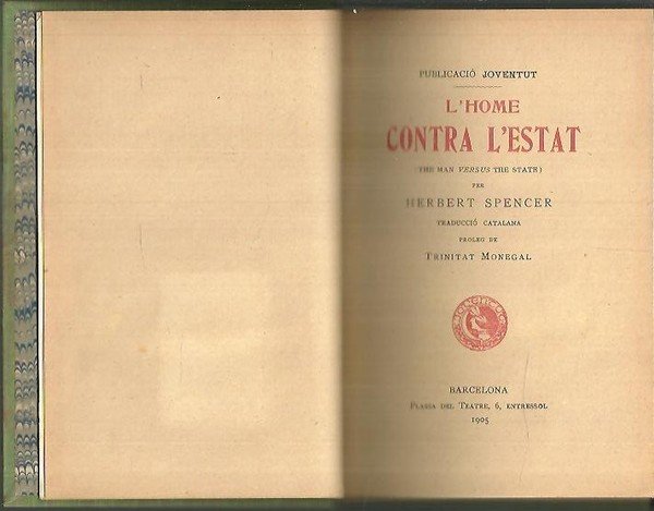 L'HOME CONTRA L'ESTAT.