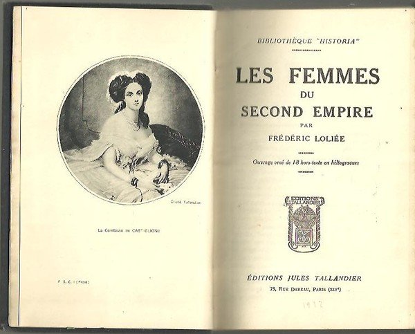 LES FEMMES DU SECOND EMPIRE.