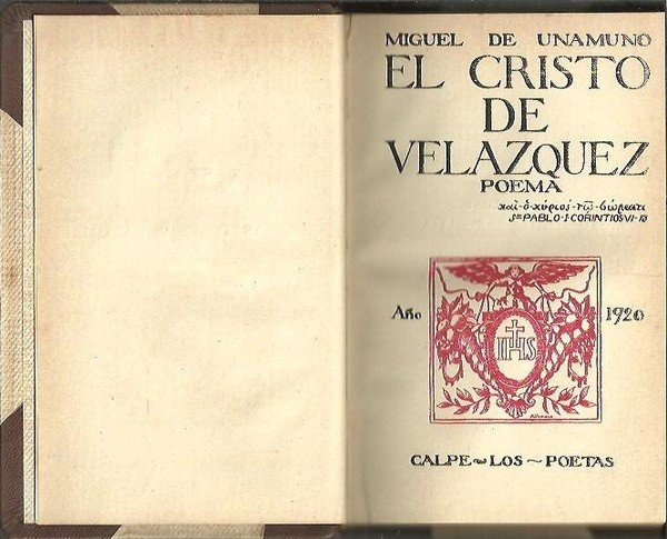 EL CRISTO DE VELAZQUEZ.