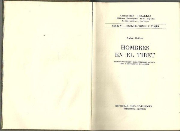 HOMBRES EN EL TIBET.