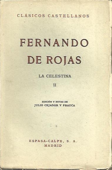 LA CELESTINA. II.