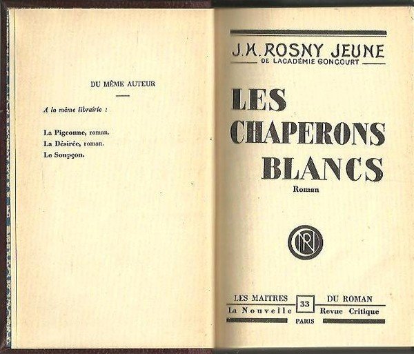 LES CHAPERONS BLANCS.