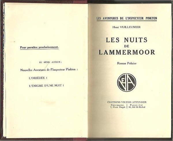 LES NUITS DE LAMMERMOOR.