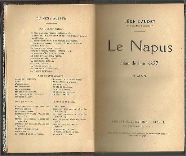 LE NAPUS. FLEAU DE L'AN 2227.