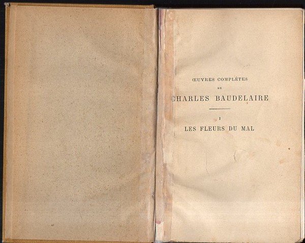 LES FLEURS DU MAL.