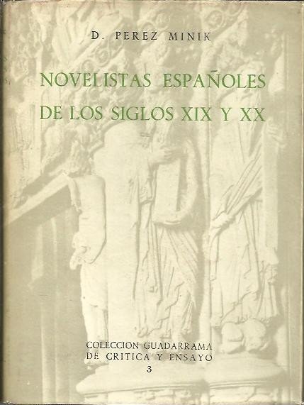 NOVELISTAS ESPAÑOLES DE LOS SIGLOS XIX Y XX. | Immagine principale