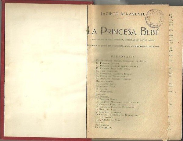 LA PRINCESA BEBE. ALMAS BRUJAS. DESDICHAS DE LA FORTUNA O …