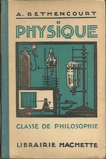 COURS DE PHYSIQUE. CLASSE DE PHILOSOPHIE.