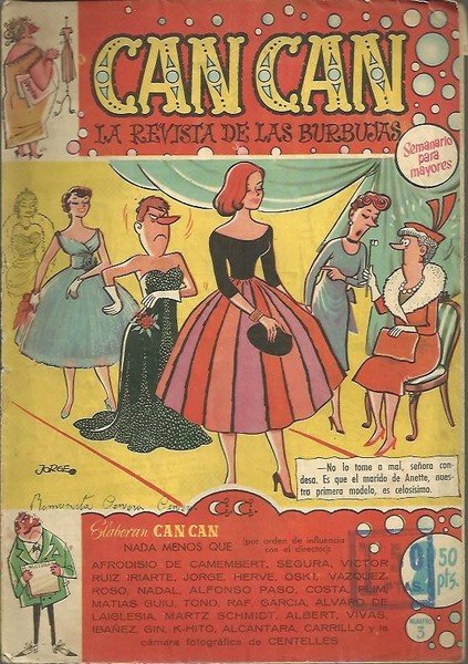 CAN CAN. LA REVISTA DE LAS BURBUJAS.