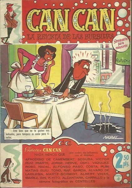 CAN CAN. LA REVISTA DE LAS BURBUJAS.