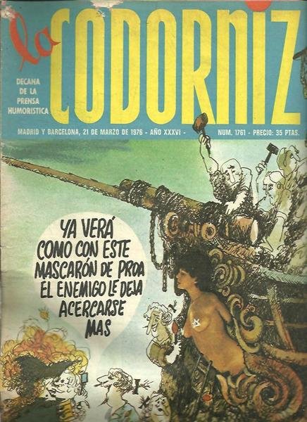 LA CODORNIZ. 21 DE MARZO DE 1976. AÑO XXXVI. NUMERO …