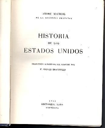HISTORIA DE LOS ESTADOS UNIDOS.