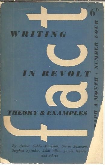 FACT. NUM. 4. WRITING IN REVOLT. THEORY AND EXAMPLES.