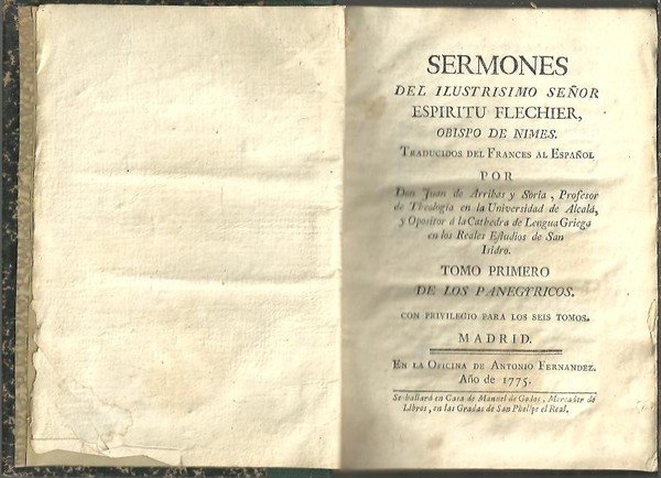SERMONES. DE LOS PANEGIRICOS.