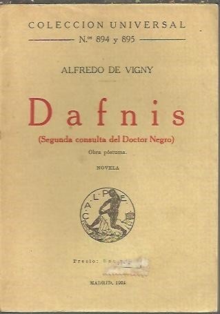 DAFNIS. (SEGUNDA CONSULTA DEL DOCTOR NEGRO).