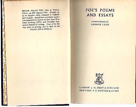 POEMS AND ESSAYS.